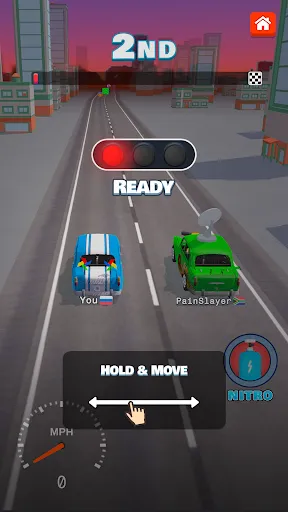 Gameplay screenshot 4 from Idle Racer — Tap, Merge & Race - Racing game